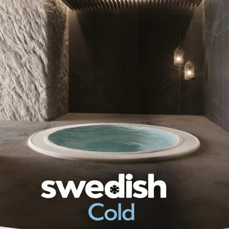 Inspiration för ett inbyggt kallbad från Swedish Cold